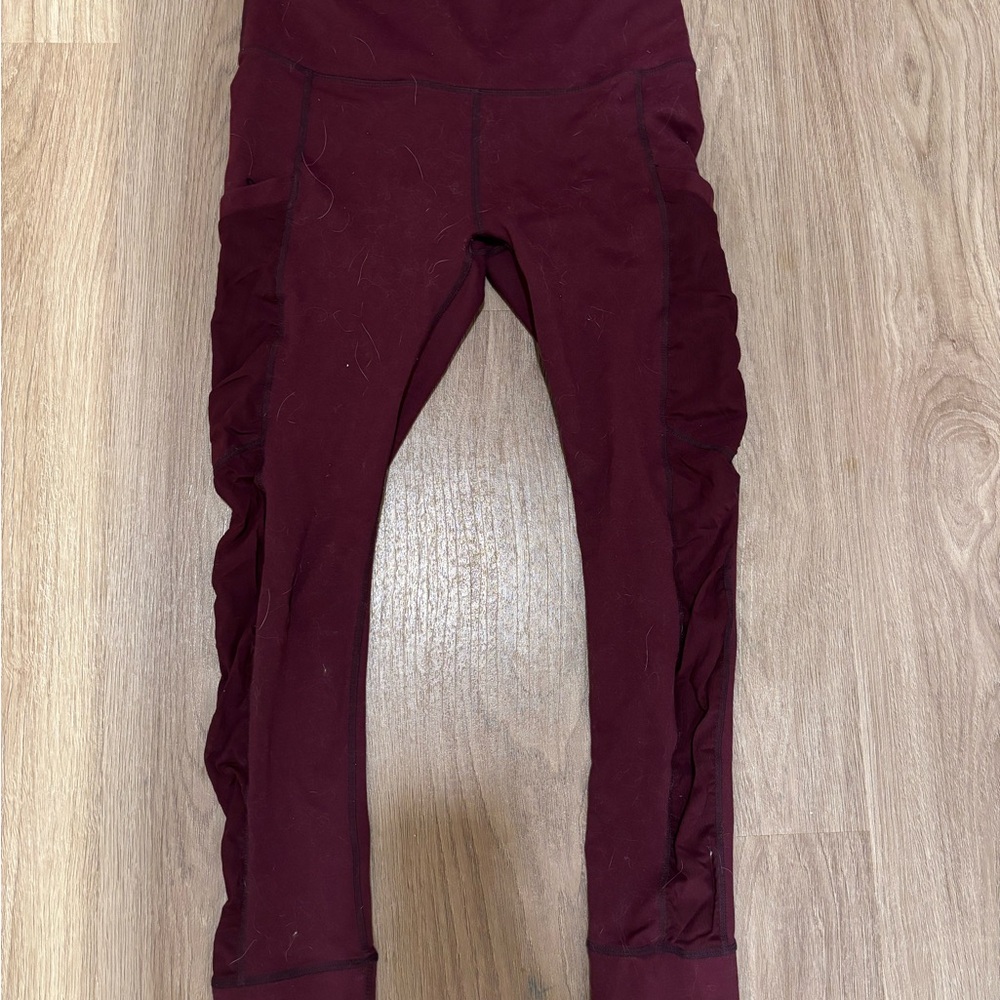 Fabletics Maroon Leggings